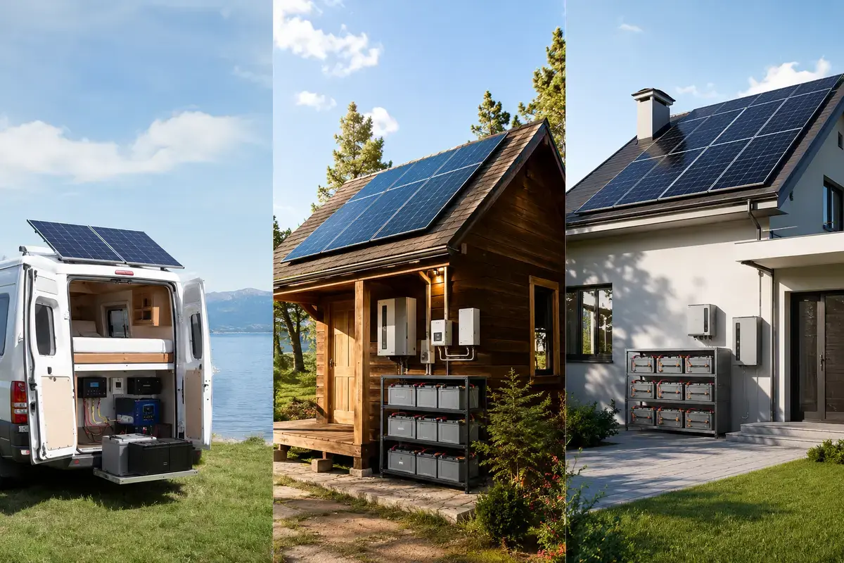 12V, 24V ve 48V Solar Sistem Arasındaki Farklar