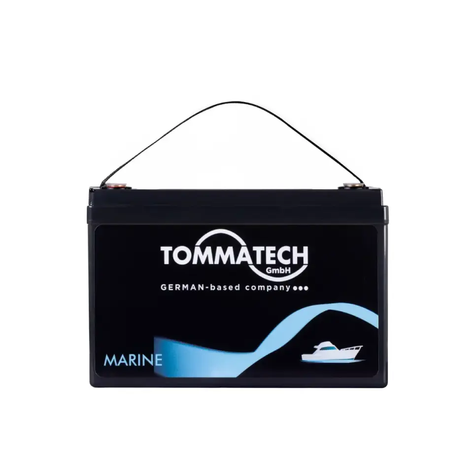 TommaTech Marine 12,8V 100Ah ABS Kasa LiFePO4 Batarya