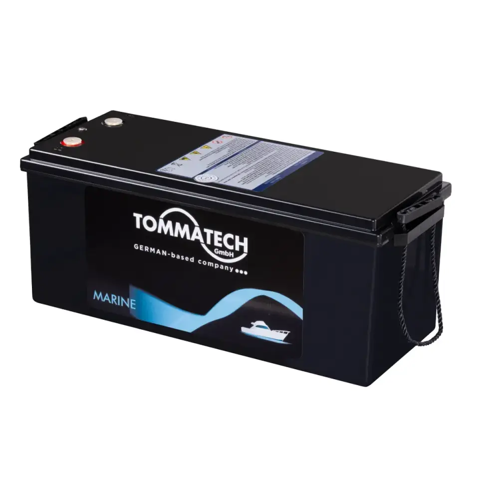 TommaTech Marine 12,8V 200Ah ABS Kasa LiFePO4 Batarya