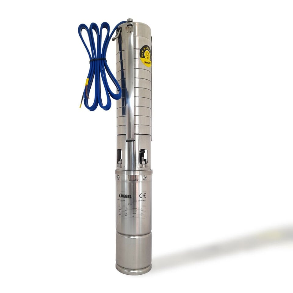 Hegel 4US1100-96/4C 72V 1100W Solar Dalgıç Pompa