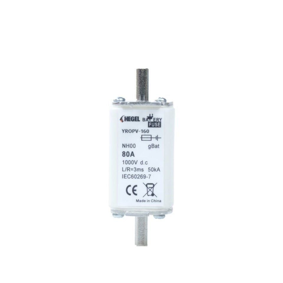 Hegel YROPV-160-80A 80A 1000V DC Bıçaklı Sigorta