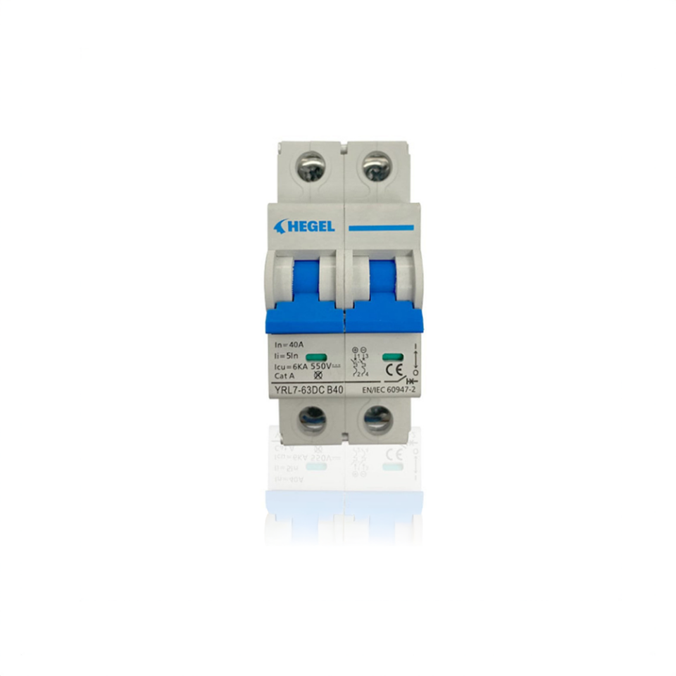 Hegel YRL7-63DC-40A 40A 550V DC Devre Kesici