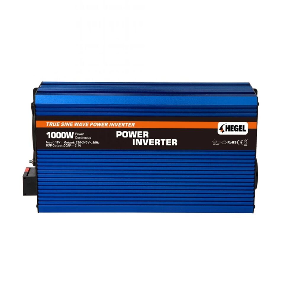 Hegel P1000 1000W 12V Tam Sinüs İnverter