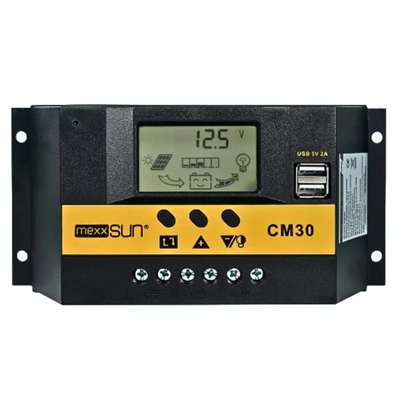 Mexxsun 30A PWM Şarj Regülatörü 12/24V