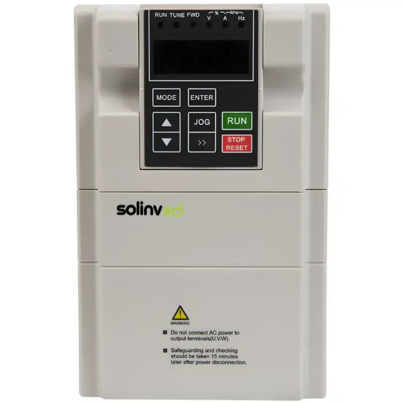 Solinved 2.2 kW 3 HP Trifaze Solar Pompa Sürücü